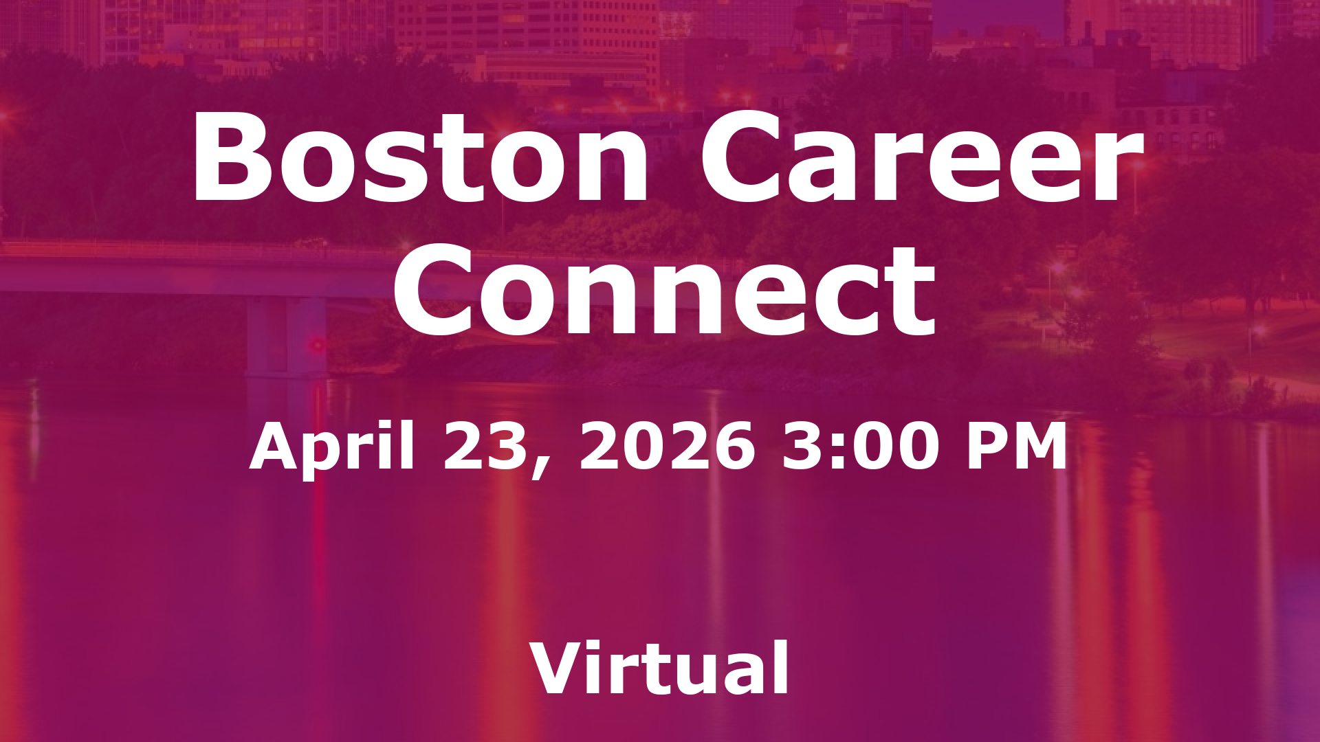 Boston Career Connect event image